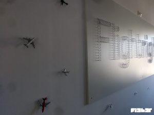 fi3b3r Flightright Büro Potsdam Stringart
